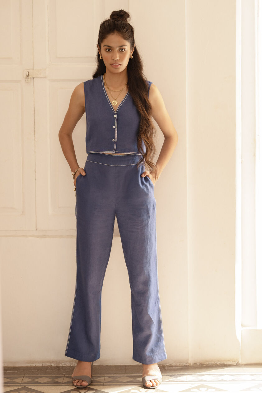 Backyard Coord Set - Indigo, Indigo, image 1