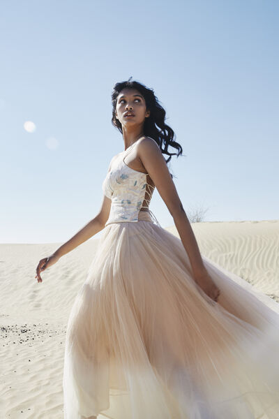 Ramil Skirt Set - Natural