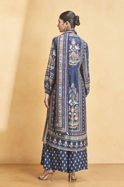 Mahdis Suit Set - Blue