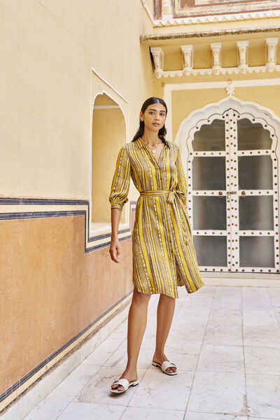 Sunlit Dress - Yellow