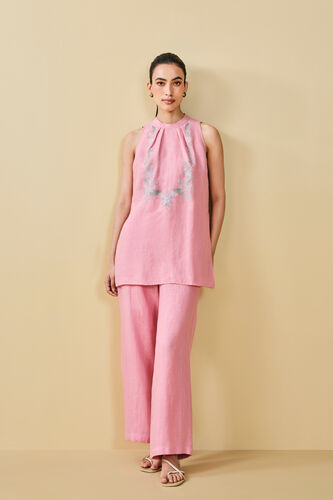 Birding Embroidered Hemp Coord - Blush, Blush, image 3