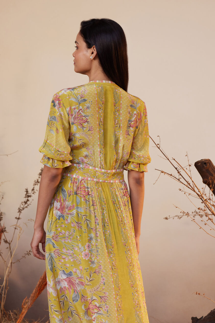 Alvaro Dress - Yellow, Yellow, image 6