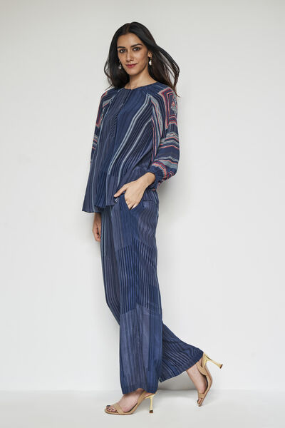 Rimel Coord Set - Blue