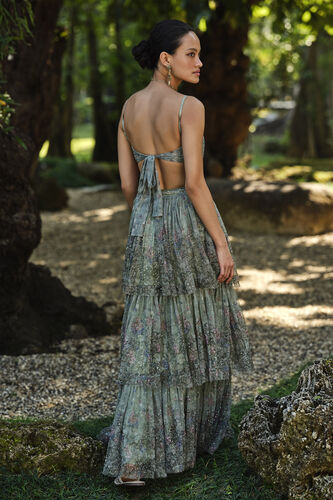 Aylsa Embroidered Skirt Set - Sage, Sage, image 2