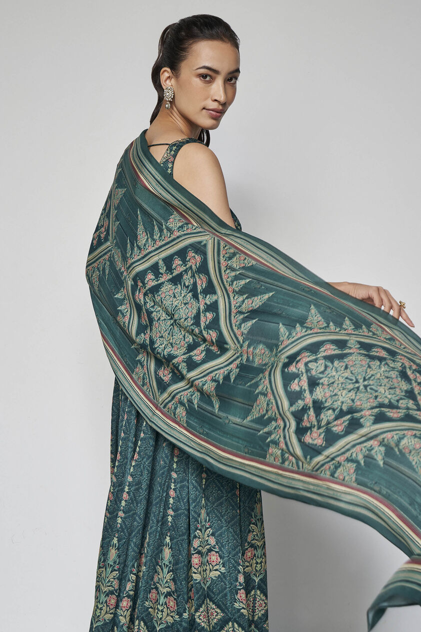 Laverna Stole - Green, Green, image 2