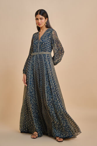 Androsa Kaftan - Blue, Blue, image 1