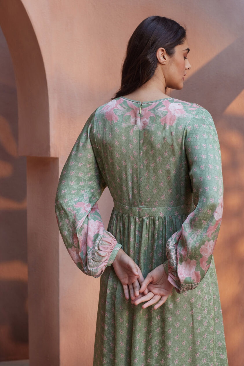 Floriana Tunic Dress - Sage, Sage, image 5