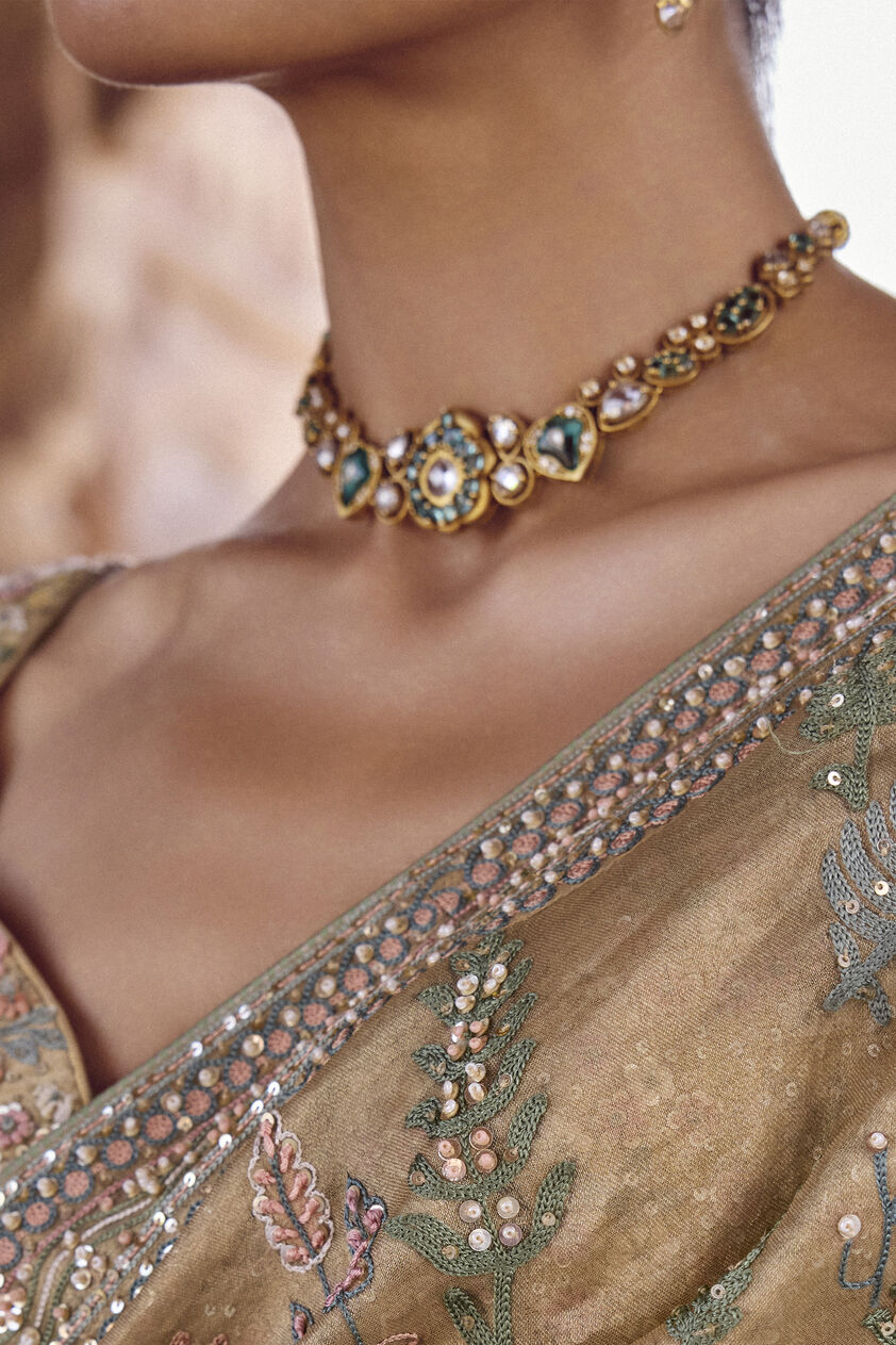 Gulbano Choker Necklace, , image 3