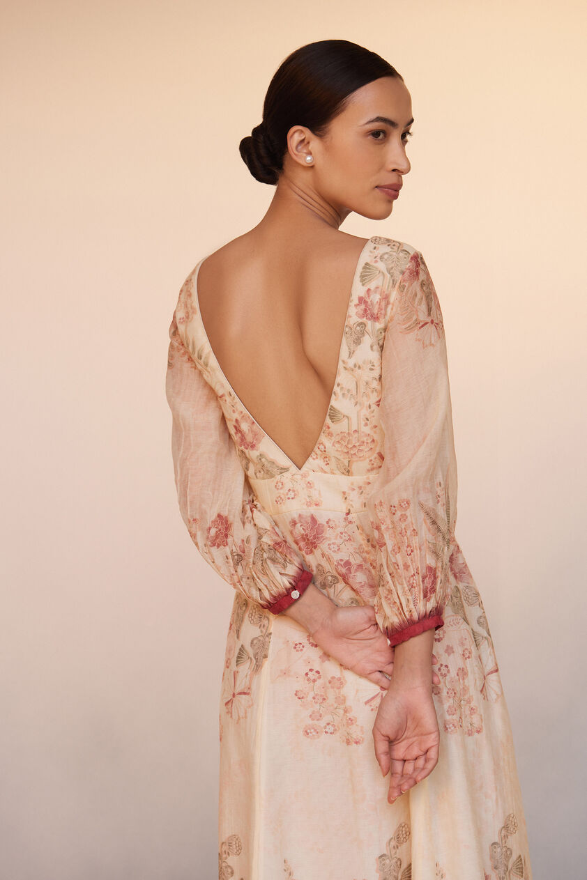 Winslet Dress - Cream, Cream, image 5