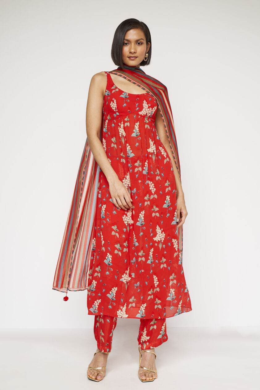 Kesha Suit Set - Red, Red, image 1