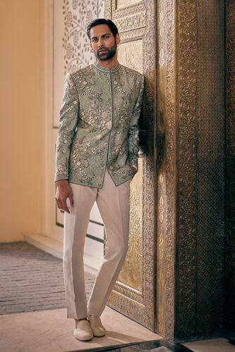 Himir Silk Bandhagala - Sage, Sage, image 1