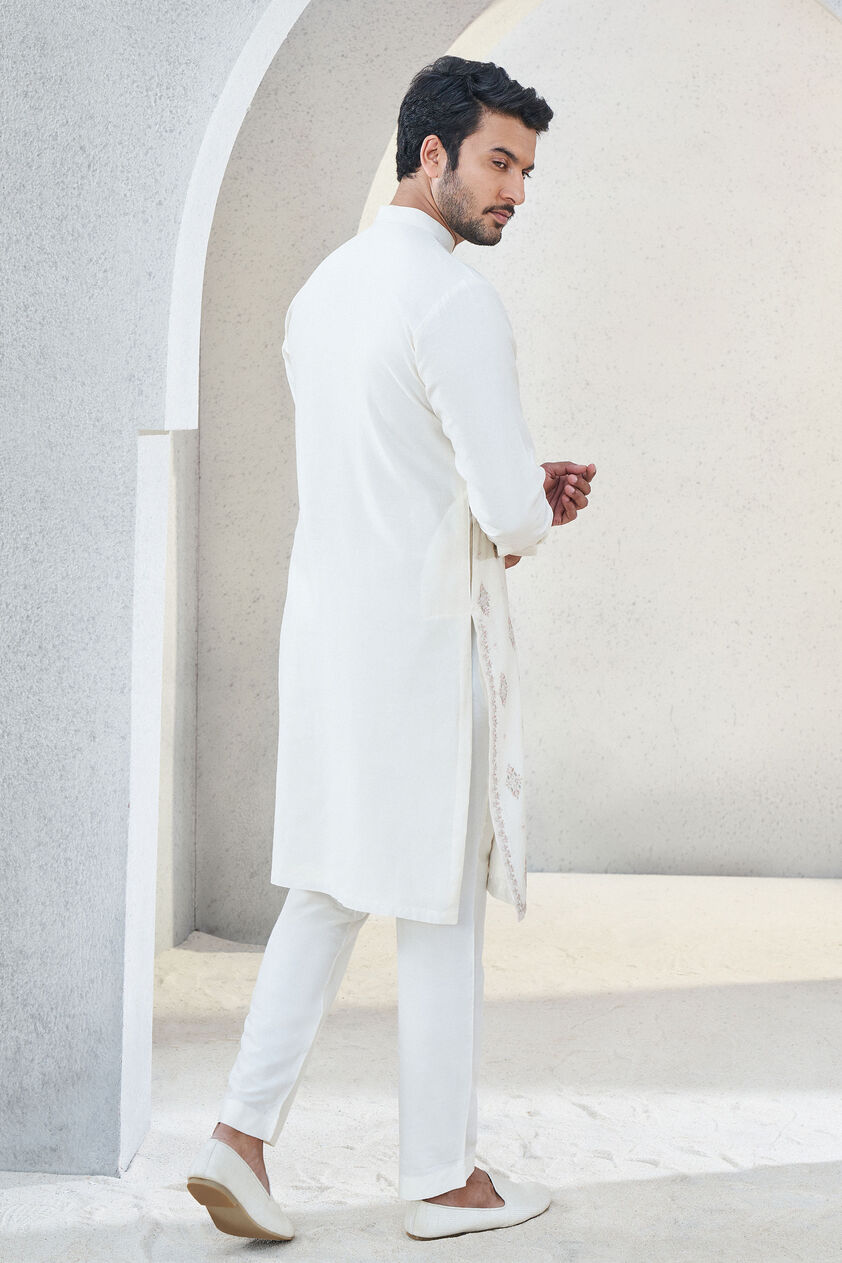 Anvit Kurta - Off White, Off White, image 3