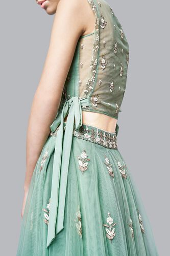 5 - Atreyi Crop Top and Skirt, image 5