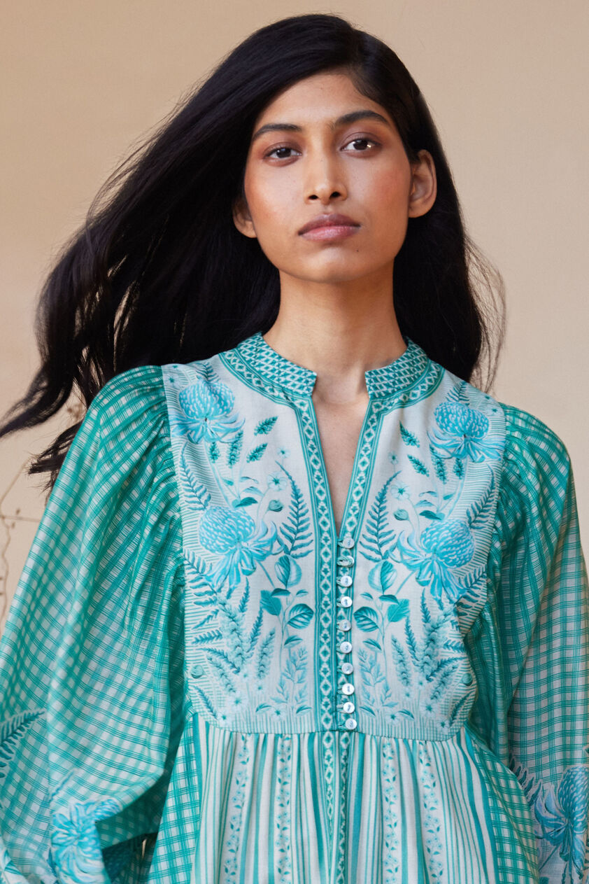 Anam Dress - Green, Green, image 5