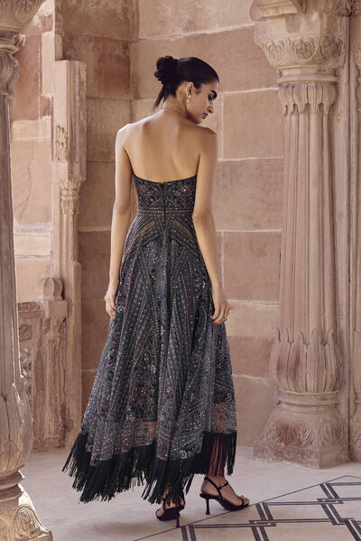 Nameera Dress - Black