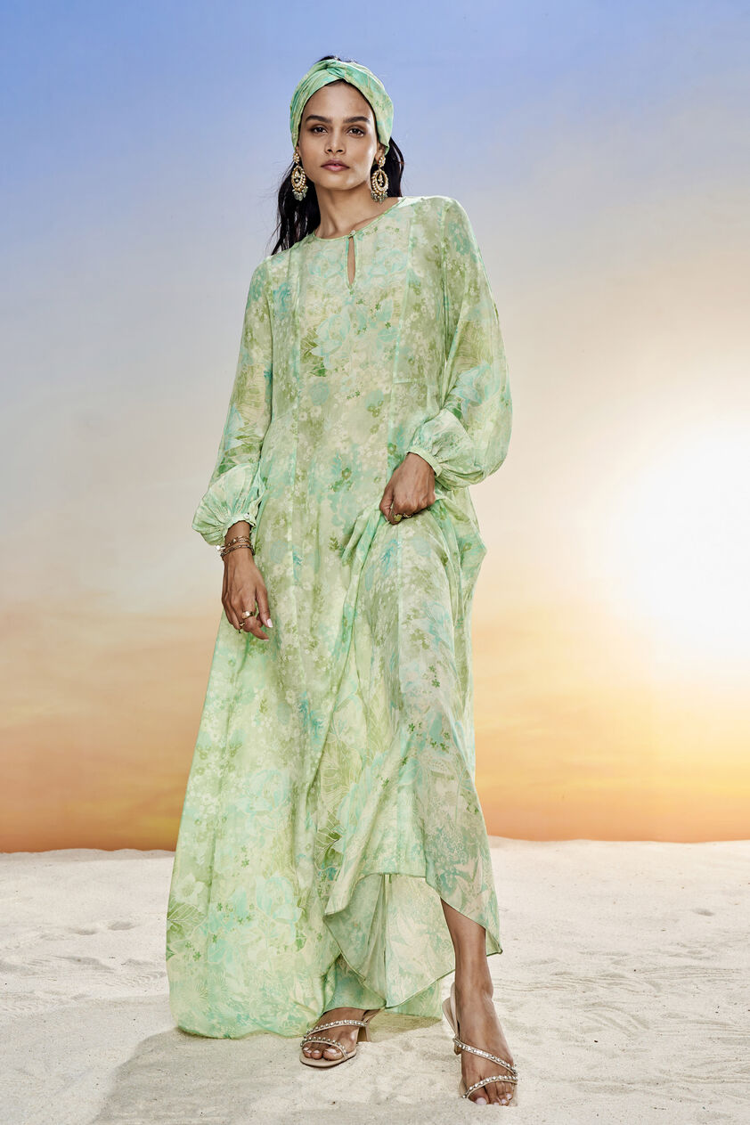 Morado Kaftan - Sage, Sage, image 2
