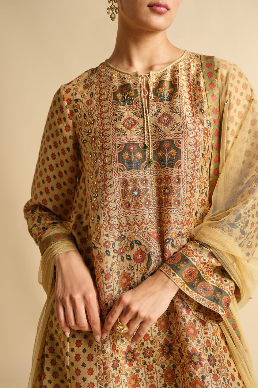 Sija Suit Set - Beige, Beige, image 4