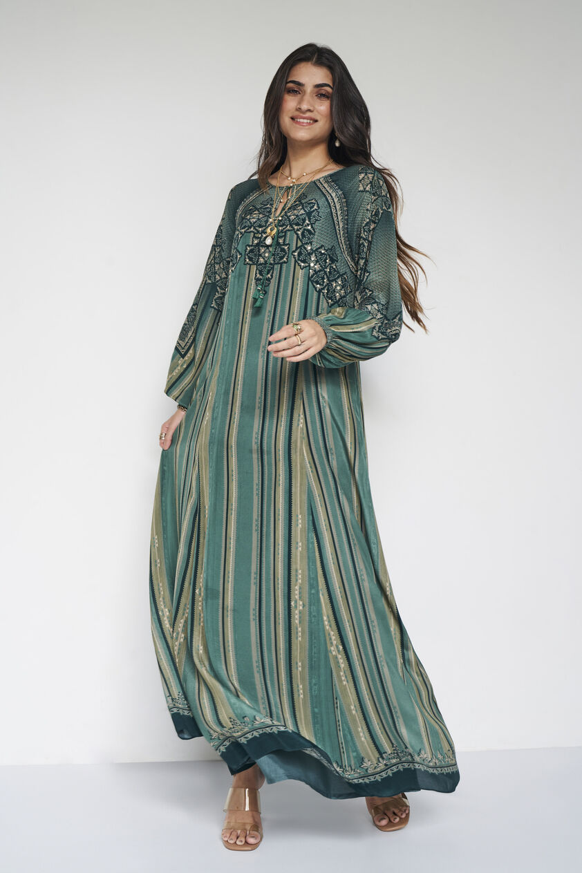 Astra Kaftan - Green, Green, image 2