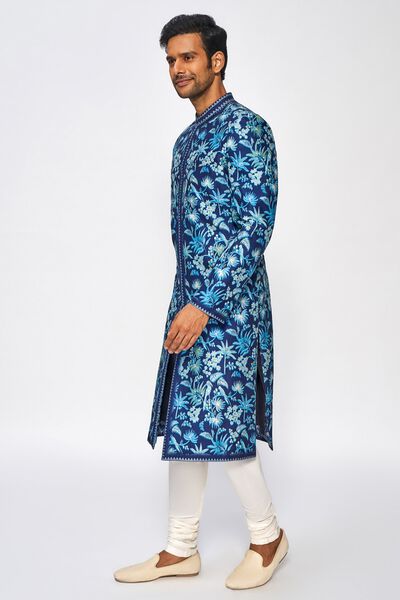 Tanwik Sherwani - Navy