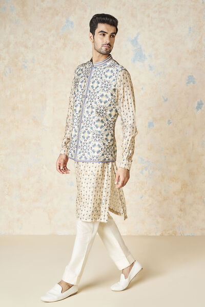 Evyavan Nehru Jacket - Sand