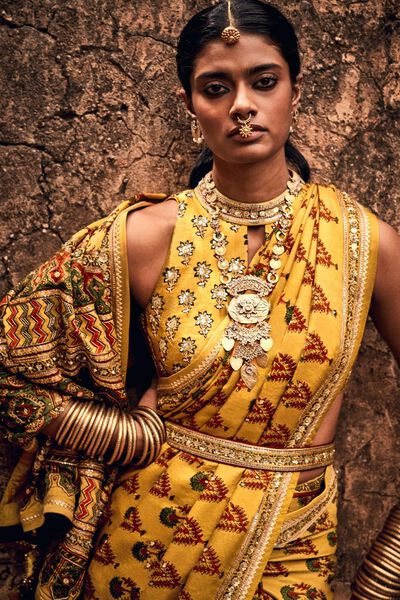 Prisha Belt- Mustard