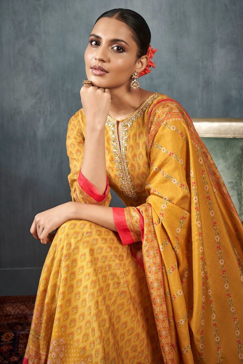 4 - Malsa Kurta Set – Yellow, image 4