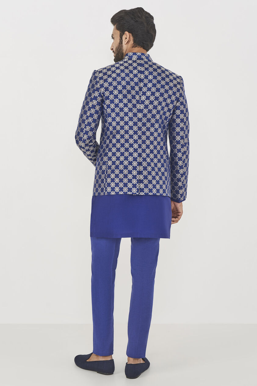 Purnit Bandhgala - Navy, Navy, image 3