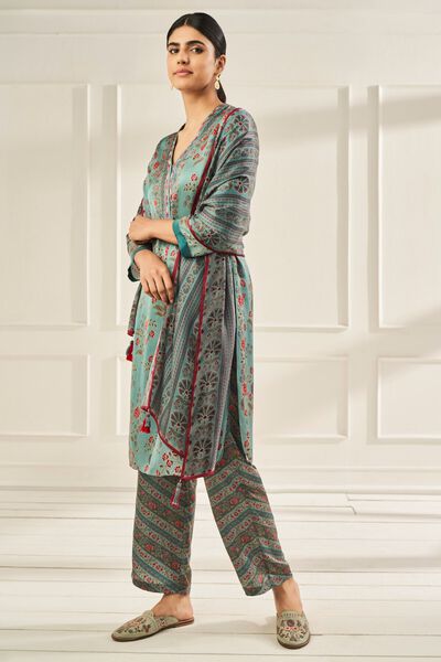 Parthi Scarf - Soft Moss