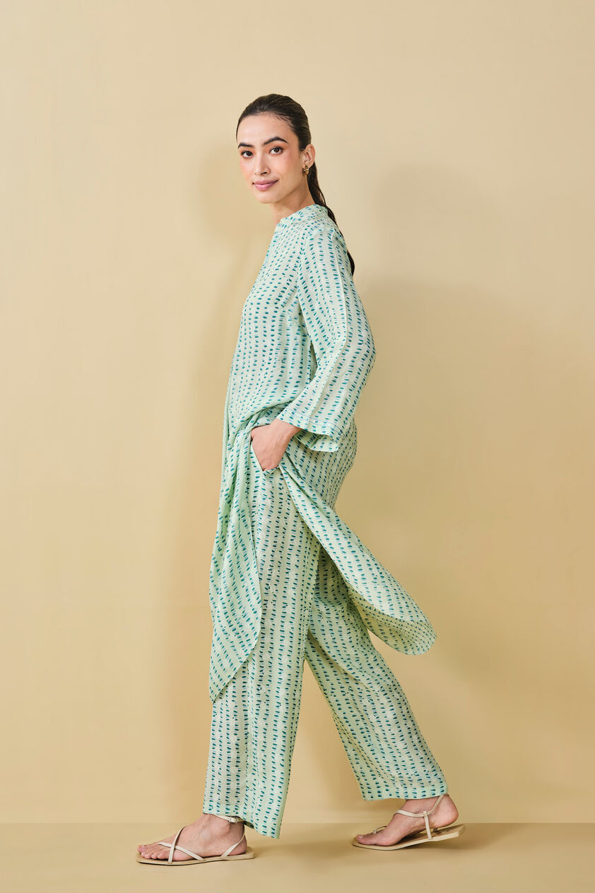Grove Hand-block Printed Coord  - Sage, Sage, image 6