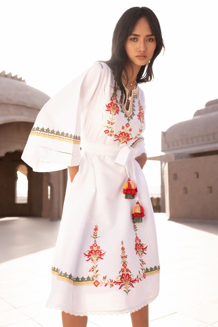 3 - Leona Dress – White, image 3
