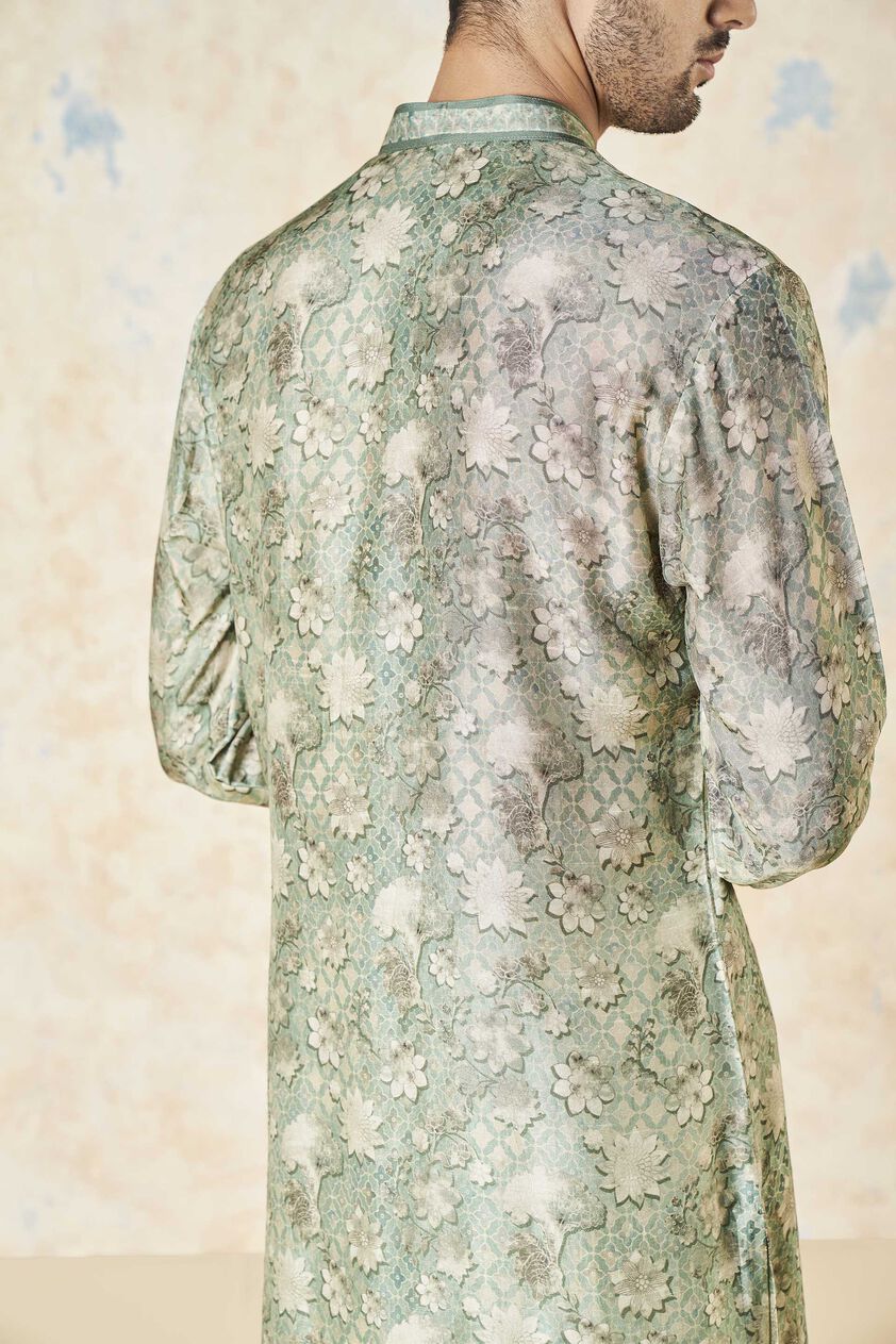 Bhramar Kurta - Sage, Sage, image 4