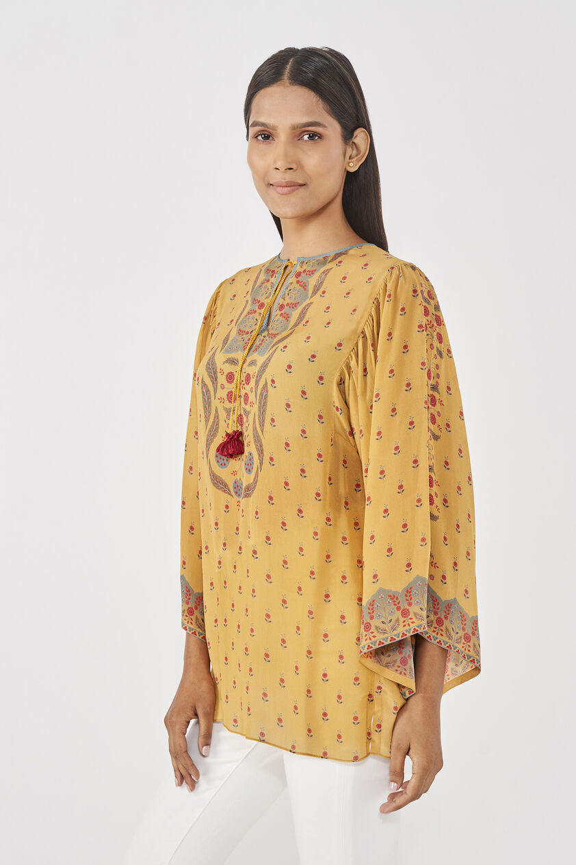 Arezo Top - Yellow, Yellow, image 4