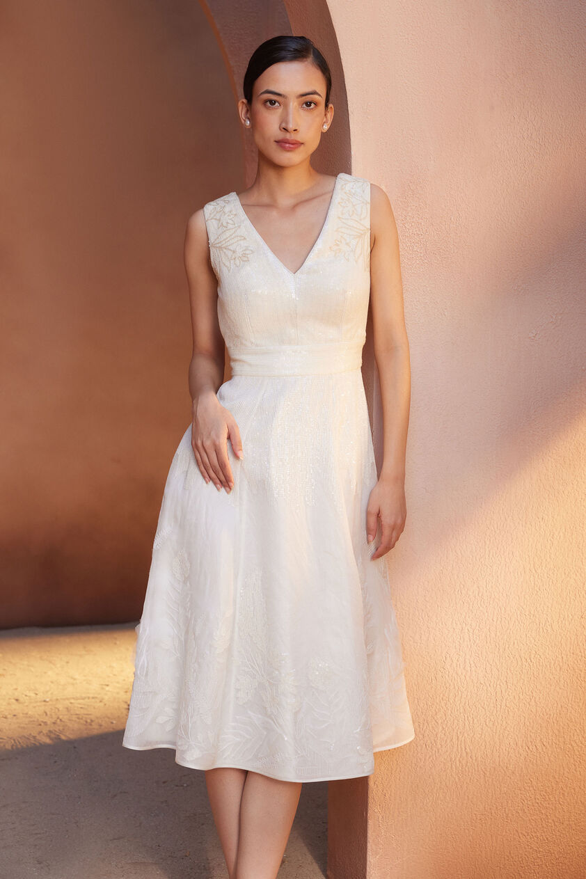 Niesha Dress - Natural, Natural, image 4