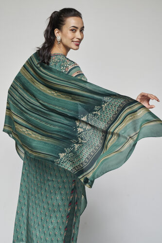 Aiza Stole - Green, Green, image 2