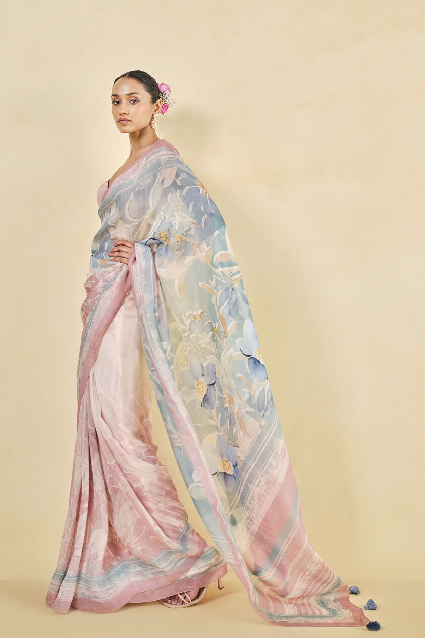 Souline Saree, Blush, image 2