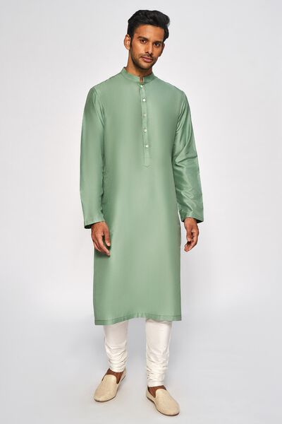 Ishir Kurta - Sage Green
