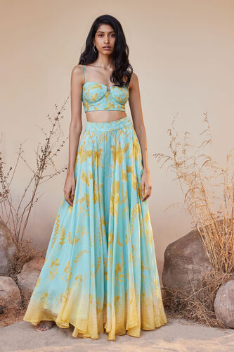 Sama Skirt Set - Aqua, Aqua, image 6