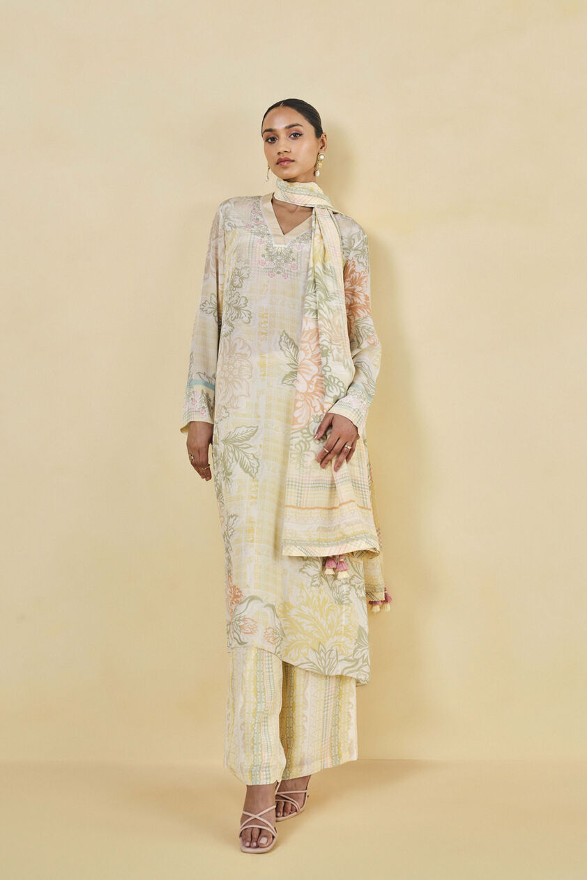 Cerrado Suit Set - Yellow, Yellow, image 1