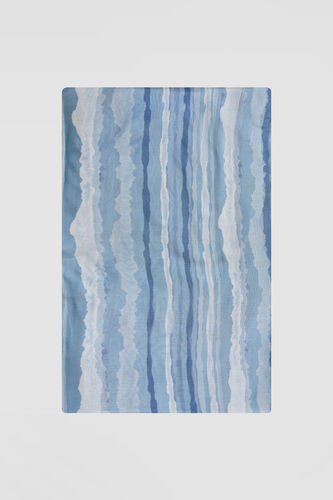 Mizani Printed Saree - Blue, Blue, image 7