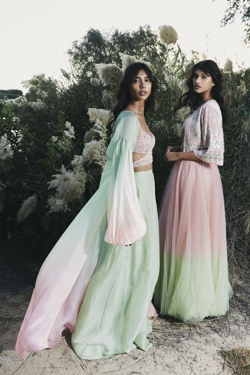 Naila Skirt Set - Blush, Blush, image 2