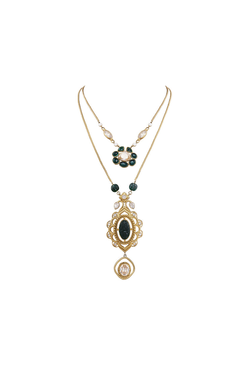 Nesma Layered Necklace, , image 1