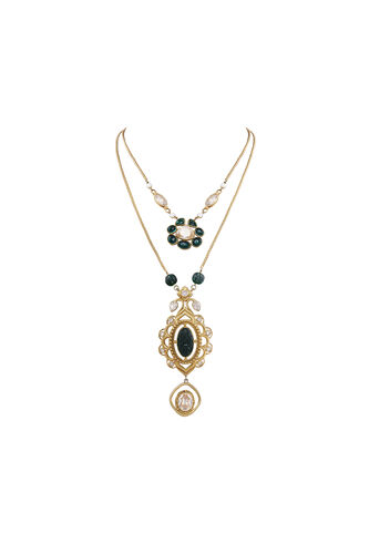 Nesma Layered Necklace, , image 1