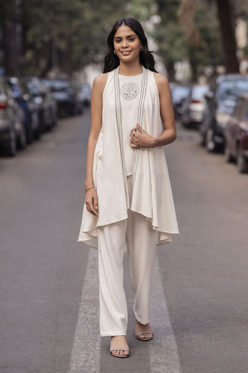 Sunray Overlayer Set - Off White, Offwhite, image 1