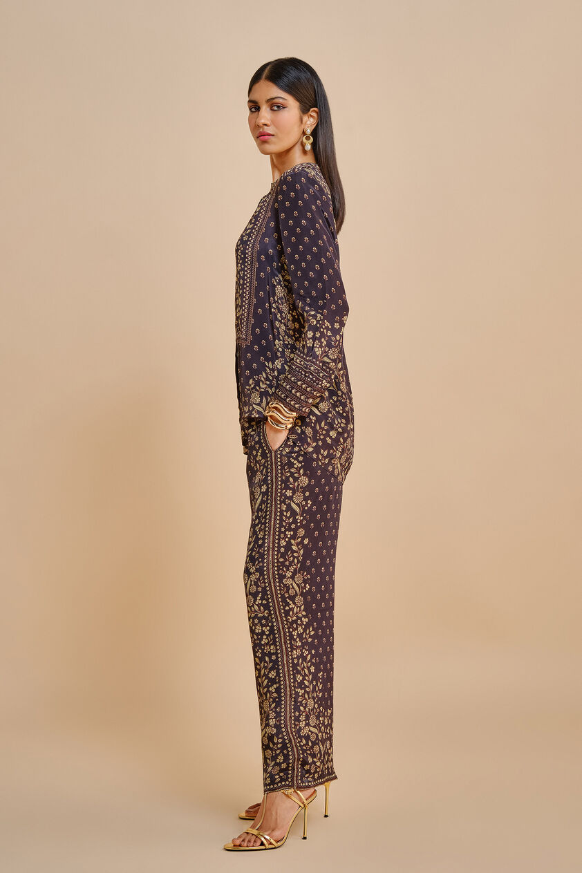 Gwylan Co-ord - Black, Black, image 2