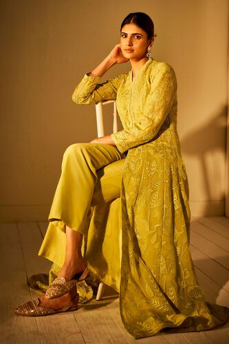 4 - Birds of Paradise Jacket Set  - Lime, image 4