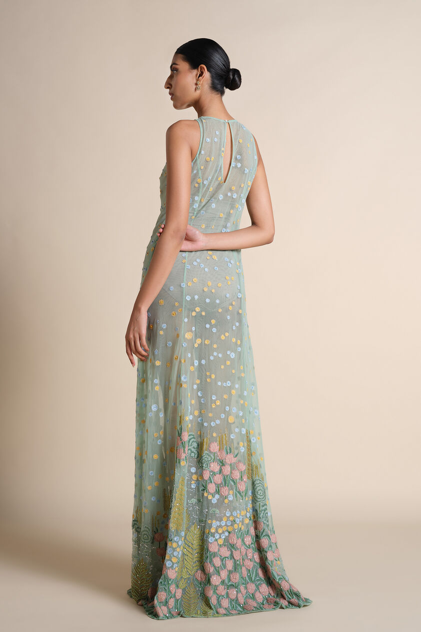 Lakeforest Embroidered Jacket Set - Sage, Sage, image 5