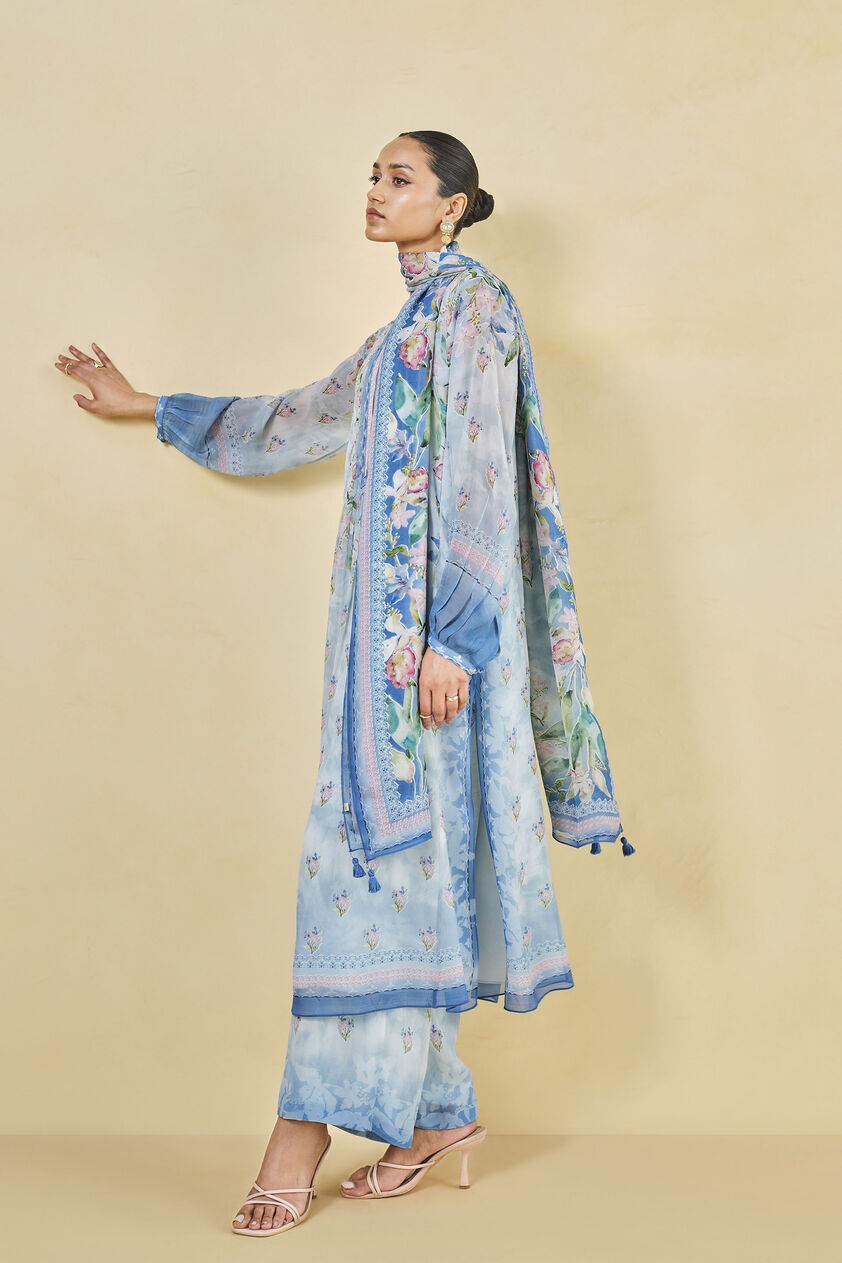 Dayflower Suit Set - Blue, Blue, image 3