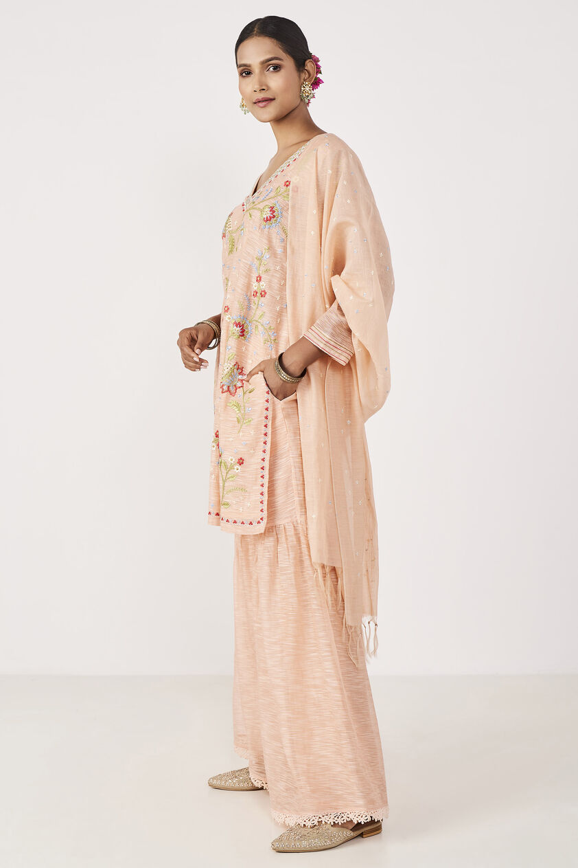 Nirup Gharara Set-Blush, Blush, image 2