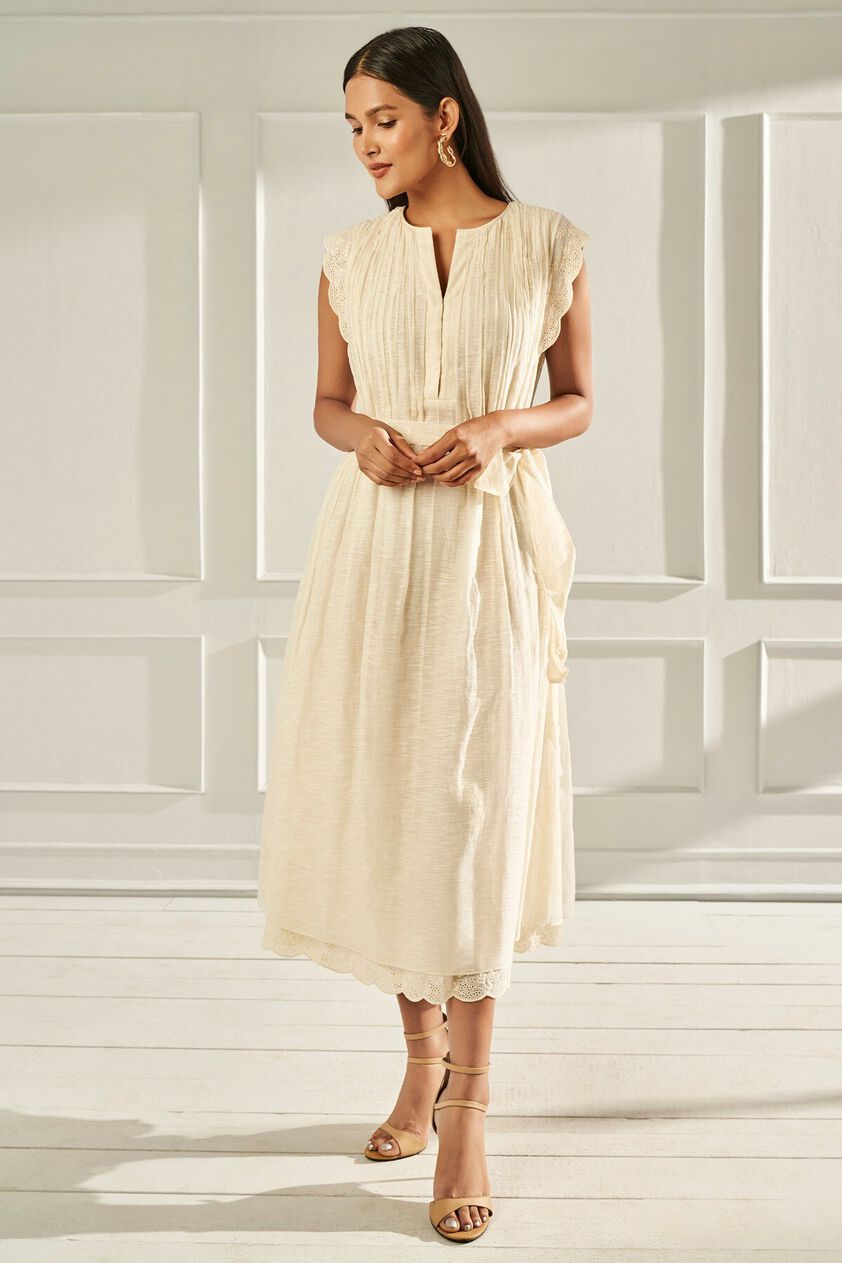 2 - Zoey Dress – Ivory, image 2