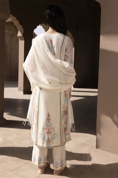 Dimitra Kurta Set -  Natural